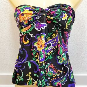 Ralph Lauren Strapless Tankini Top